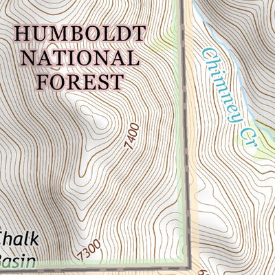 41115NE Page 76 Jarbidge Mountains Topo Preview 3