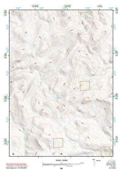 41115NE Page 84 Jarbidge Mountains Topo Preview 1