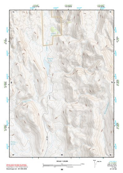 41115NE Page 86 Jarbidge Mountains Topo Preview 1