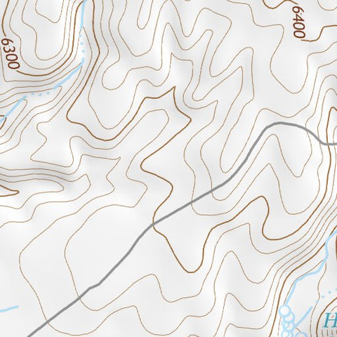 41115NE Page 92 Jarbidge Mountains Topo Preview 2