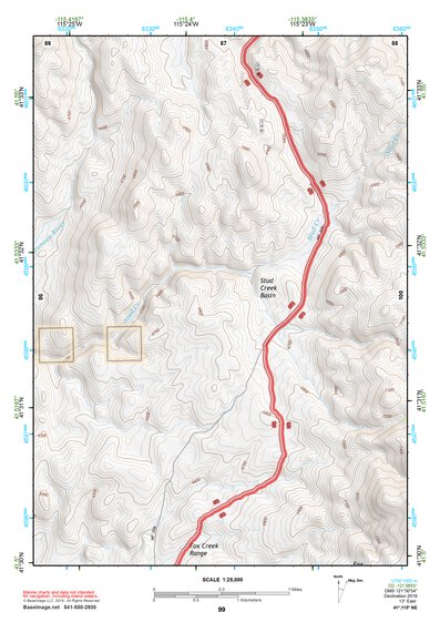 41115NE Page 99 Jarbidge Mountains Topo Preview 1