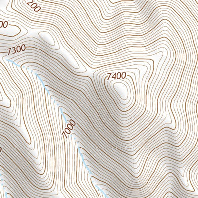 41115NE Page 100 Jarbidge Mountains Topo Preview 3