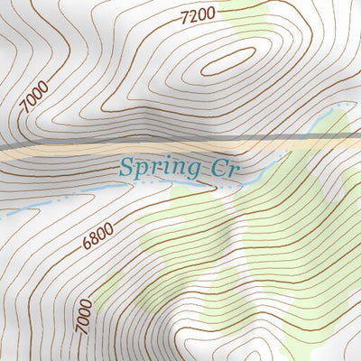 41115NE Page 106 Jarbidge Mountains Topo Preview 3
