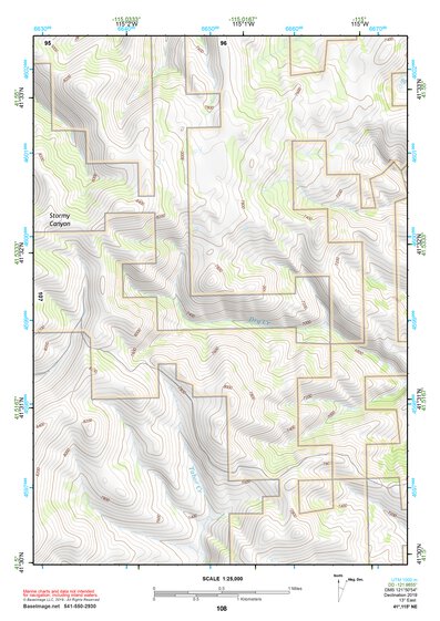 41115NE Page 108 Jarbidge Mountains Topo Preview 1