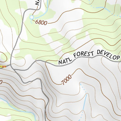41115NW Page 4 Jarbidge Mountains Topo Preview 2
