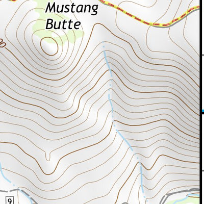 41115NW Page 6 Jarbidge Mountains Topo Preview 3