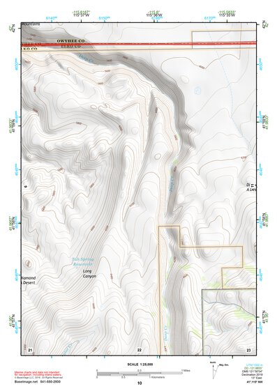 41115NW Page 10 Jarbidge Mountains Topo Preview 1