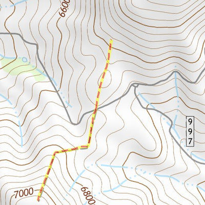 41115NW Page 22 Jarbidge Mountains Topo Preview 2