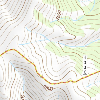 41115NW Page 24 Jarbidge Mountains Topo Preview 2