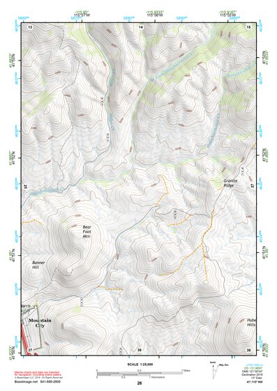 41115NW Page 26 Jarbidge Mountains Topo Preview 1