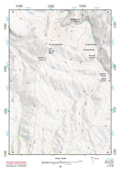 41115NW Page 33 Jarbidge Mountains Topo Preview 1