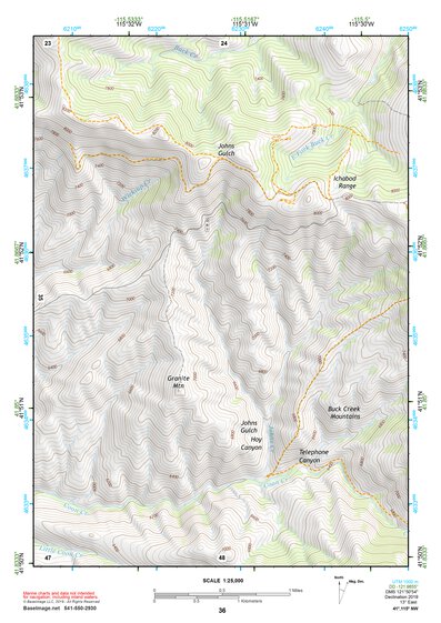 41115NW Page 36 Jarbidge Mountains Topo Preview 1