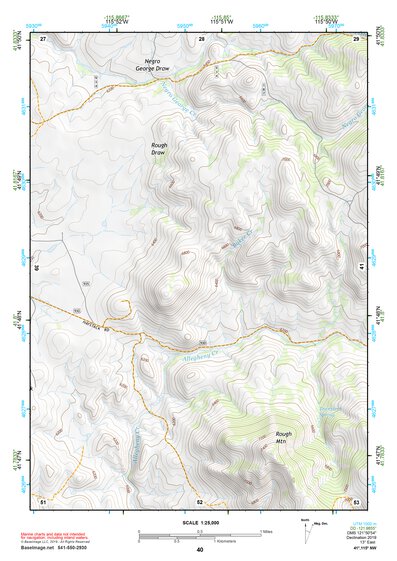 41115NW Page 40 Jarbidge Mountains Topo Preview 1