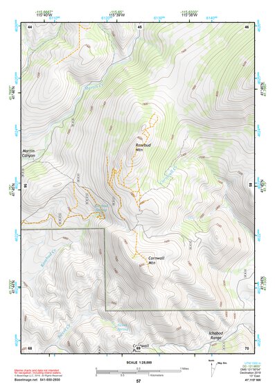 41115NW Page 57 Jarbidge Mountains Topo Preview 1