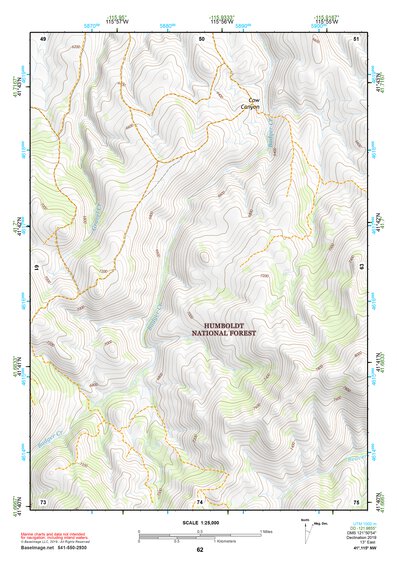 41115NW Page 62 Jarbidge Mountains Topo Preview 1