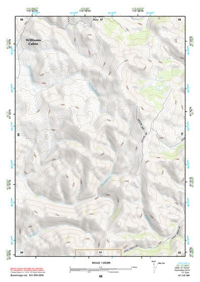 41115NW Page 69 Jarbidge Mountains Topo Preview 1