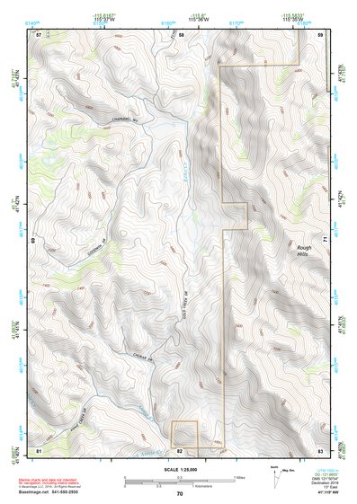 41115NW Page 70 Jarbidge Mountains Topo Preview 1
