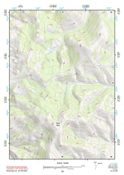 41115NW Page 73 Jarbidge Mountains Topo Preview 1