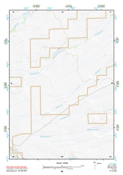 41115NW Page 88 Jarbidge Mountains Topo Preview 1