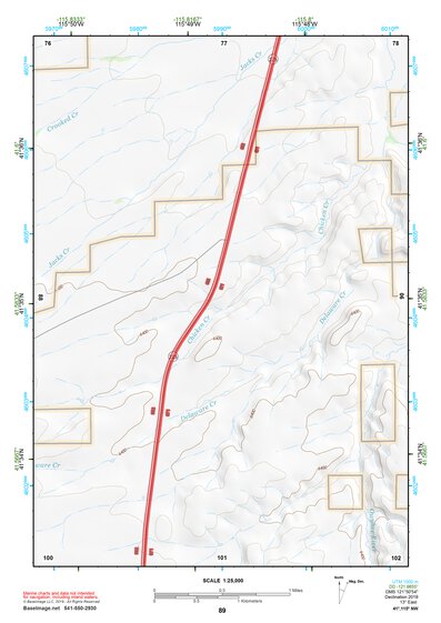 41115NW Page 89 Jarbidge Mountains Topo Preview 1