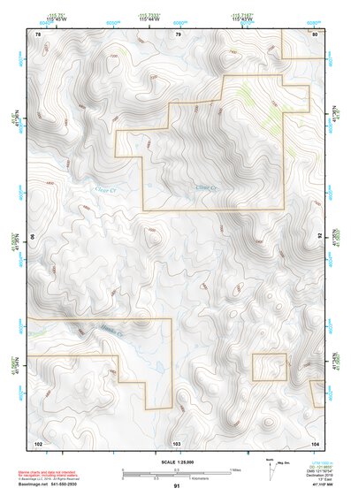 41115NW Page 91 Jarbidge Mountains Topo Preview 1
