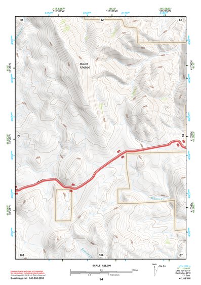 41115NW Page 94 Jarbidge Mountains Topo Preview 1
