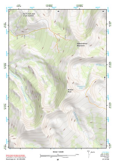 41115NW Page 97 Jarbidge Mountains Topo Preview 1