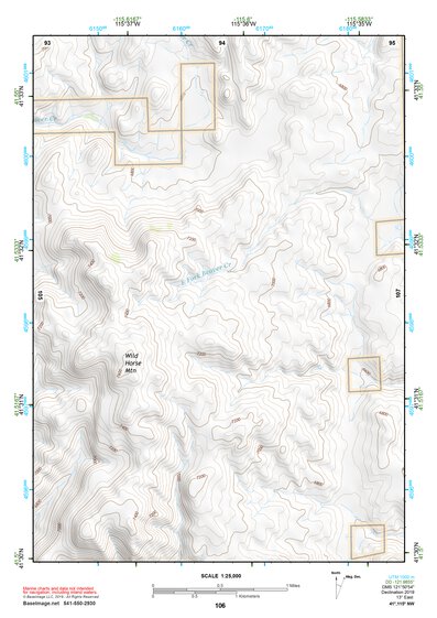41115NW Page 106 Jarbidge Mountains Topo Preview 1