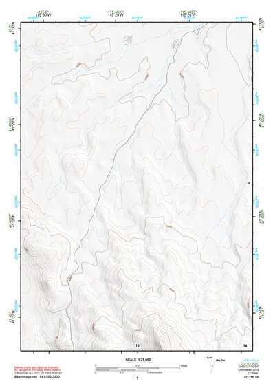 41115SE Page 1 Double Mountain Topo Preview 1