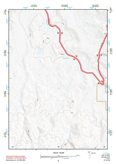 41115SE Page 2 Double Mountain Topo Preview 1