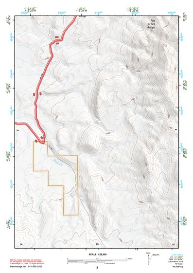 41115SE Page 3 Double Mountain Topo Preview 1