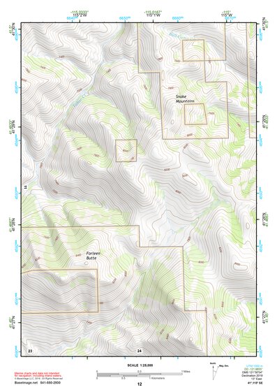41115SE Page 12 Double Mountain Topo Preview 1