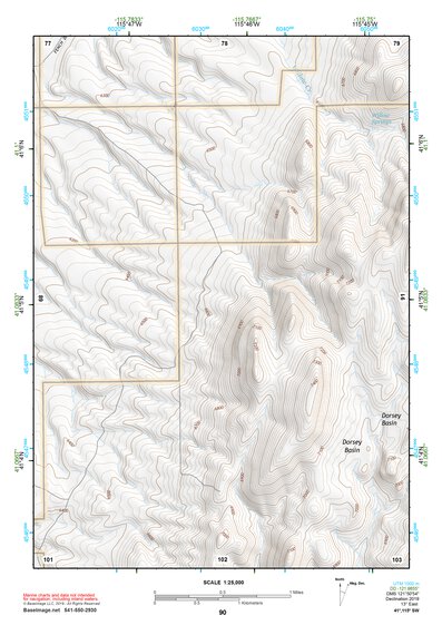 41115SW Page 90 Double Mountain Topo Preview 1