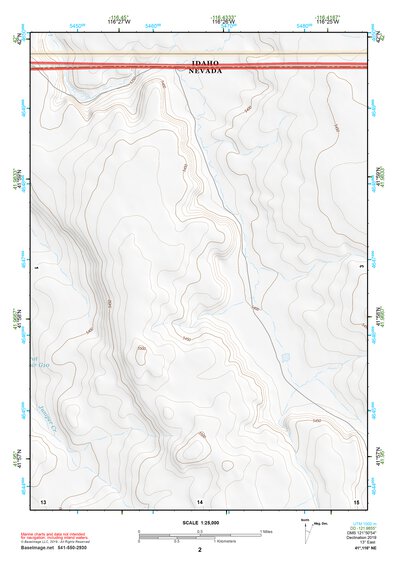 41116NE Page 2 Bull Run Mountains Topo Preview 1