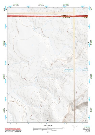 41116NE Page 3 Bull Run Mountains Topo Preview 1