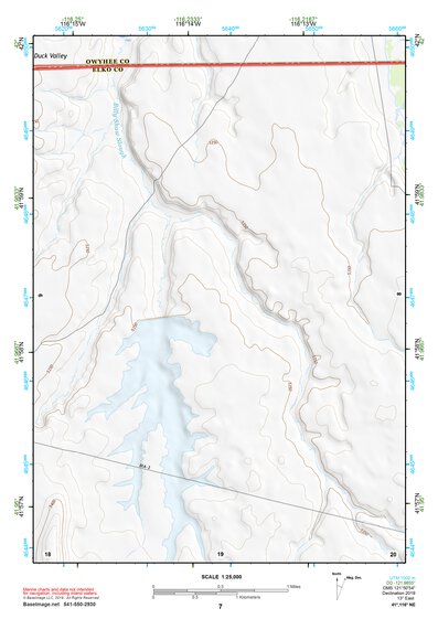 41116NE Page 7 Bull Run Mountains Topo Preview 1