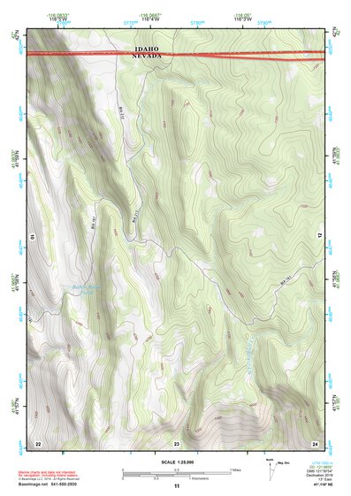 41116NE Page 11 Bull Run Mountains Topo Preview 1