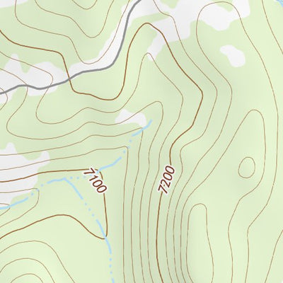 41116NE Page 12 Bull Run Mountains Topo Preview 2