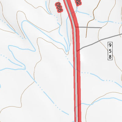 41116NE Page 56 Bull Run Mountains Topo Preview 2