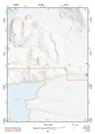 41116NE Page 65 Bull Run Mountains Topo Preview 1