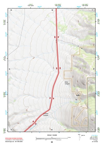 41116NE Page 68 Bull Run Mountains Topo Preview 1
