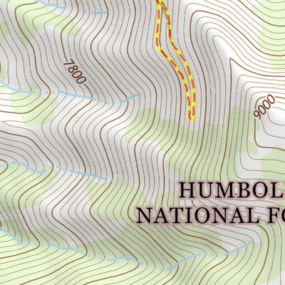 41116NE Page 69 Bull Run Mountains Topo Preview 3