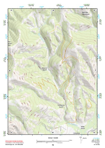 41116NE Page 70 Bull Run Mountains Topo Preview 1