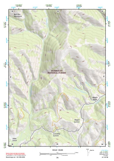 41116NE Page 71 Bull Run Mountains Topo Preview 1