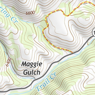 41116NE Page 72 Bull Run Mountains Topo Preview 3