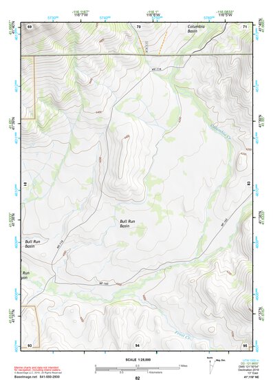 41116NE Page 82 Bull Run Mountains Topo Preview 1