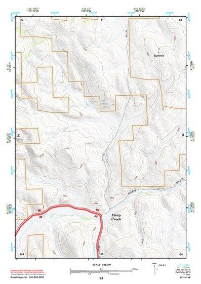 41116NE Page 93 Bull Run Mountains Topo Preview 1