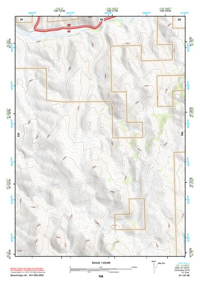41116NE Page 104 Bull Run Mountains Topo Preview 1