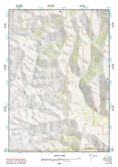 41116SE Page 101 Tuscarora Topo Preview 1