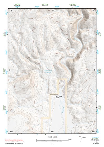 41116SW Page 91 Tuscarora Topo Preview 1